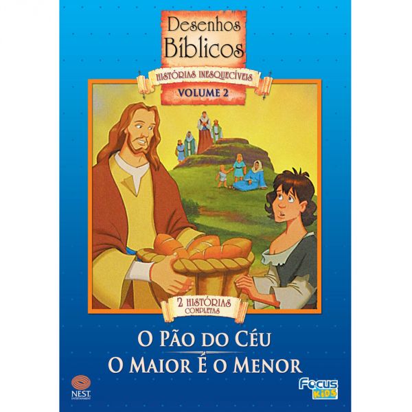 DVD - Desenhos Bíblicos: Volume 2 - O Pão do Céu - O Maior é