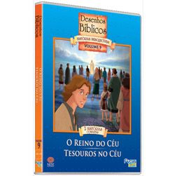 DVD Desenhos Bíblicos Vol. 9 - O Reino do Céu & Tesouros no